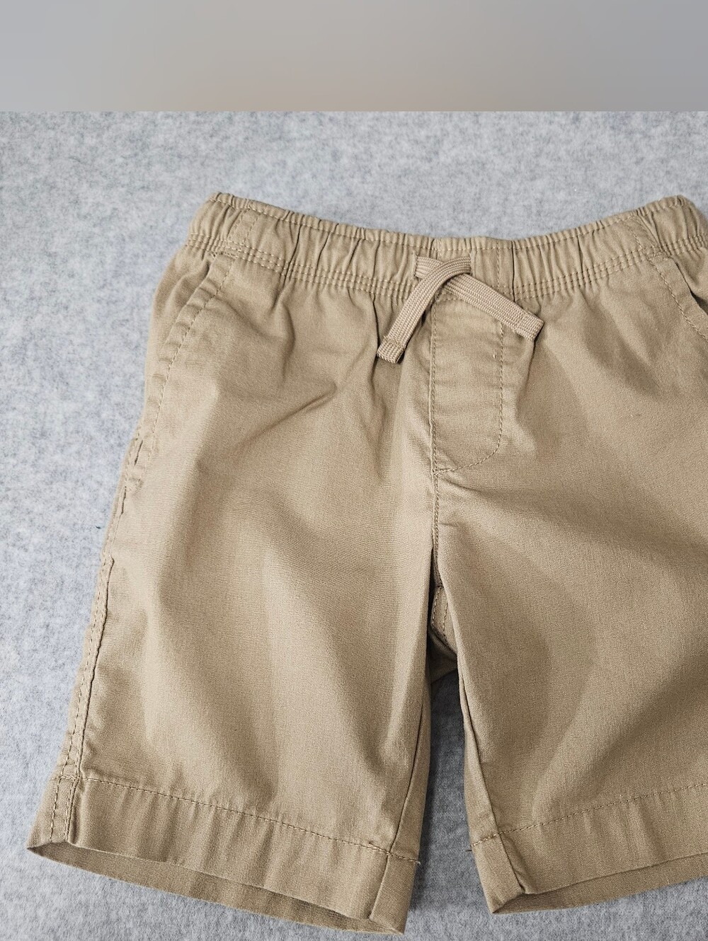 Sale 4/$20 Wonder Nation Tan Pull-On Shorts with Drawstring Boy's Size 4-5